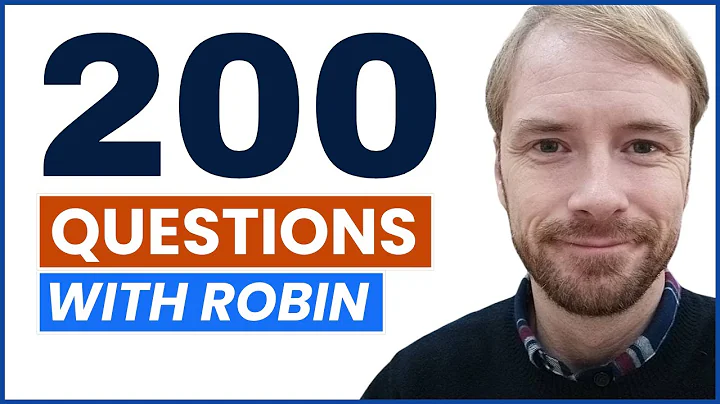 200 Questions with Robin Shaw | He analyzes his wh...
