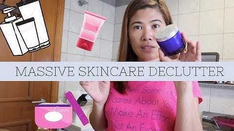 MASSIVE SKINCARE DECLUTTER! PART 2