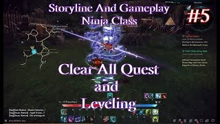 Tera Online SEA - Leveling and Gameplay Ninja Class
