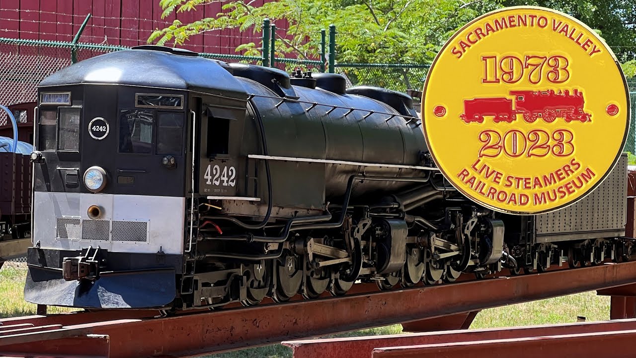 Sacramento Valley Live Steamers 2023 Spring 50Year Meet YouTube