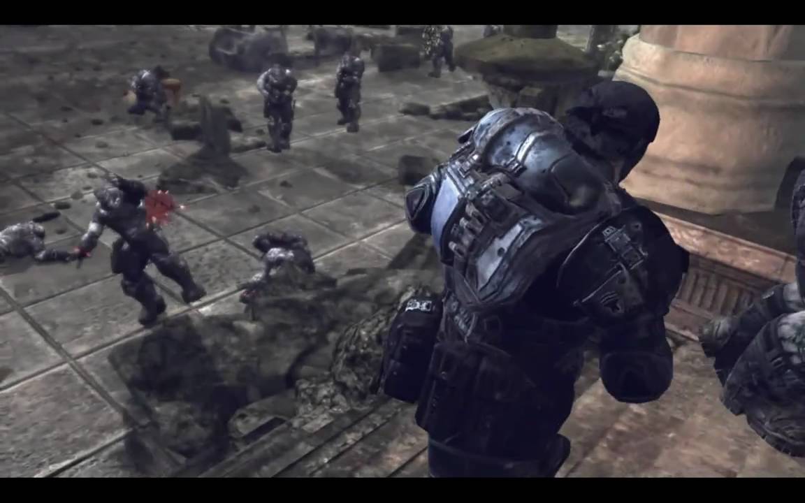 "Gears of War 1", full walkthrough, Act 1 Ashes Chapter 7 Wrath