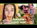 BİR GÜNDE NELER YİYORUM? 💚 HAWAII 🌴 BEĞENMEZSENİZ PARANIZIN 2 KATINI İADE EDEN MARKET