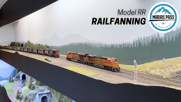 Layout Railfanning: Manned Helpers Uncouple on the Fly