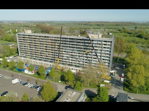 Modulair bouwen met Cedral Click Wood sidings in Zwolle (NL)