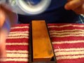 Setting the Bevel with an India Oil Stone Setting the Bevel with an India Oil Stone