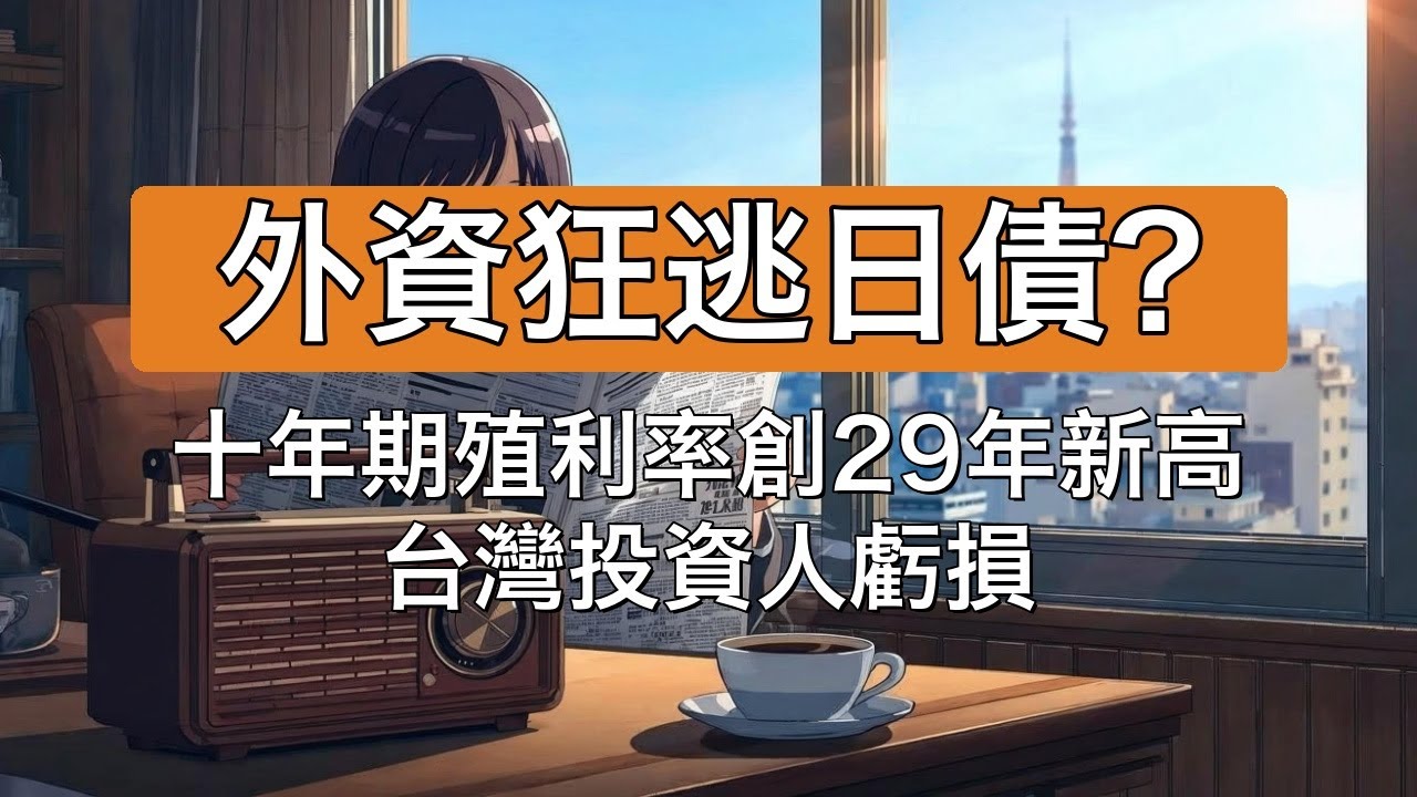 日本債券外資狂逃、日圓急升、$550億美投資啟動｜台灣出口企業面臨三大