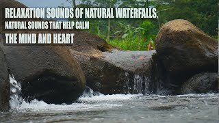RELAXATION SOUNDS OF NATURAL WATERFALLS, NATURAL SOUNDS THAT HELP CALM THE MIND AND HEART. #asmr