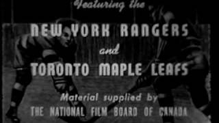 Canada film board documentary on hockey in canada. featuring footage
of the leafs vs. rangers from november 1939. players include: turk
broda, syl apps &...
