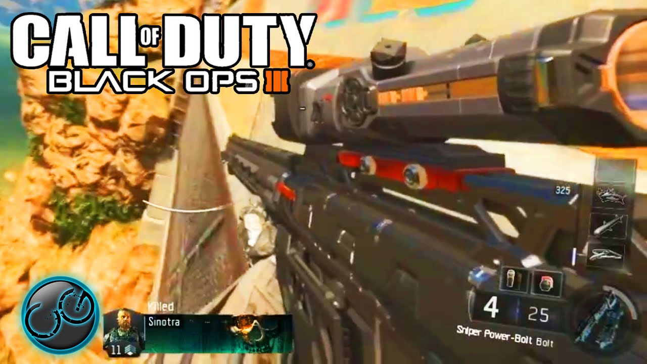 Black Ops 3 NEW SNIPER RIFLE! Power Bolt Sniper & MP7 SMG In Game Files