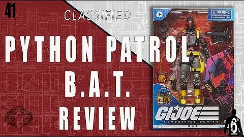 G.I. Joe Classified Python Patrol B.A.T. Review