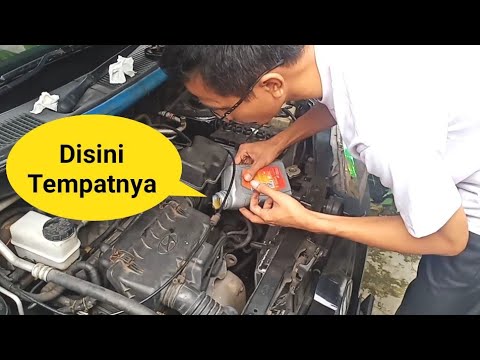 Cara Menambah Oli Mesin Mobil - Pemula Wajib Tau