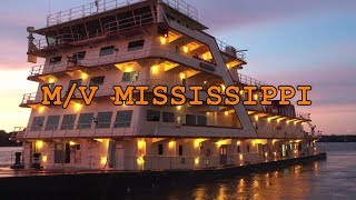 Motor Vessel MISSISSIPPI (Largest Towboat on Earth) CITY of CAPE GIRARDEAU, MO - USA