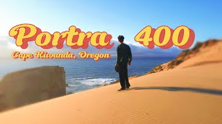 Film photography in Cape Kiwanda Oregon // Pentax67 // On Portra400