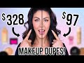 FULL FACE OF DUPES!! DRUGSTORE VS HIGH END MAKEUP - SAVE YOUR MONEY!!