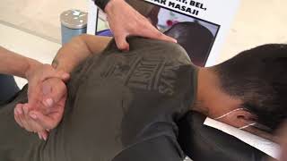 ASMR physiotherapy painkiller chair massage + calming head,foot,back,arm,face,neck,sleep massage