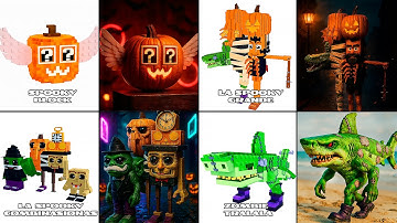 NEW HALLOWEEN UPDATE! All New Steal A Brainrot Characters vs Italian Brainrot