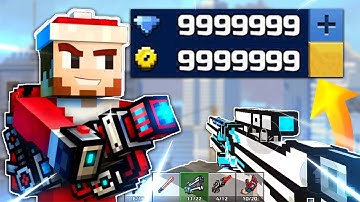 How I Got Unlimited Coins & Gems In Pixel Gun 3D (Level 45, All Guns Unlocked) [15.8.1]