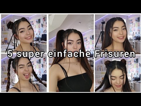 Video: 5 schnelle, einfache Frisuren für hektische Morgen