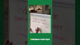 #NoBorreProfe