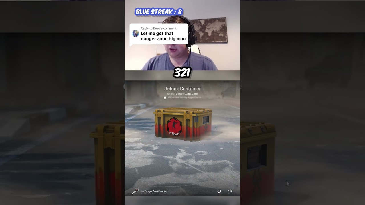 Day 12 of Opening Cases Until I Pull a Knife #cs2skins #cs2 #1HPanda