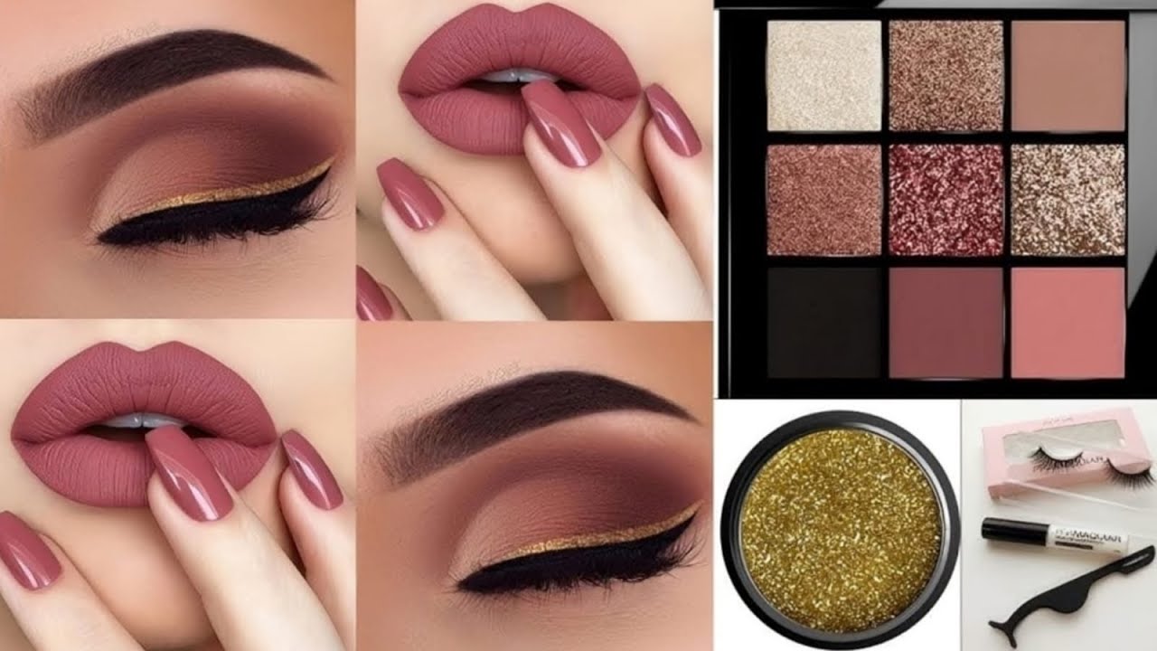 Natural Makeup Tutorial for Brown Eye | Soft Glam easy Bridal Eyes Makeup Tutorial @GlamBySaffia