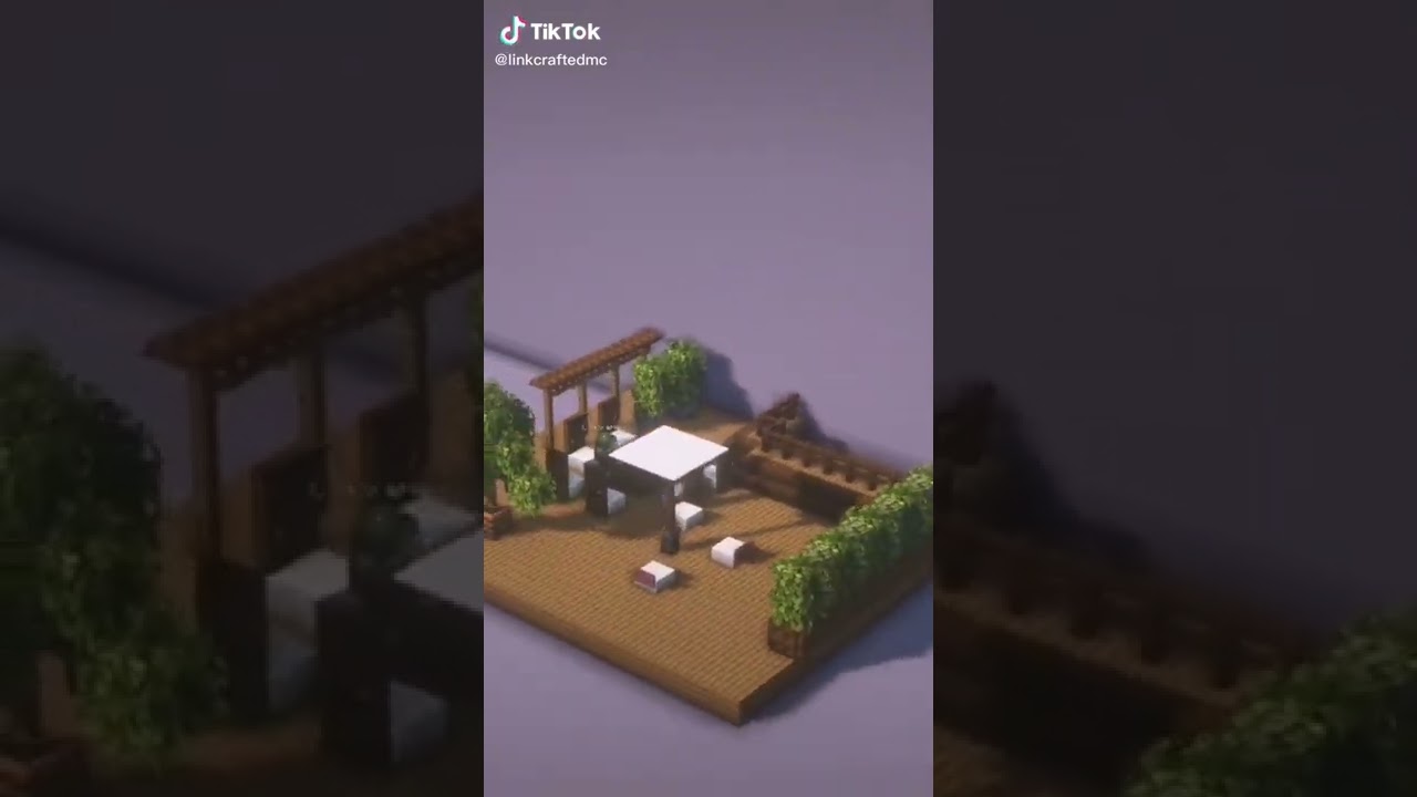 Minecraft Patio Design | Modern