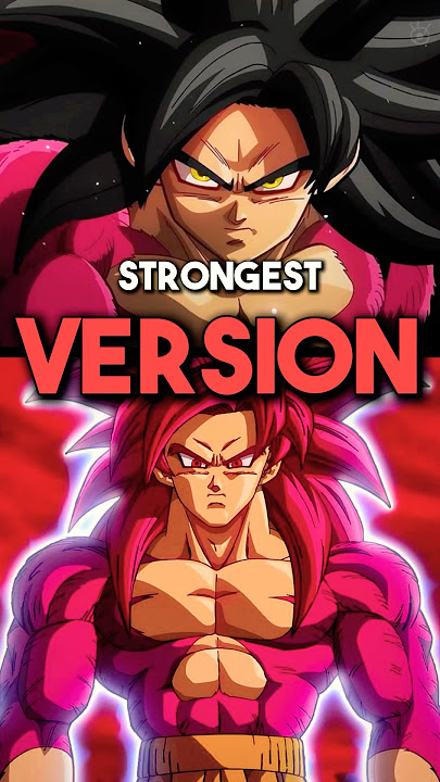 Is Super Saiyan 4 STRONGER In Dragon Ball GT Or DAIMA!? #shorts