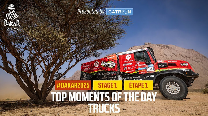 Les meilleurs moments des Camions présentés par Catrion - Étape 1 - #Dakar2025