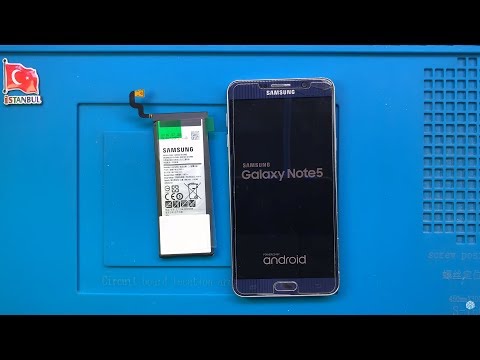 Samsung Galaxy Note 5 Замена батареи