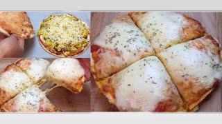 شاورما ساندويش/بيتزا ساندويش طعم خيالي/Shawarma sandwich/Pizza sandwich