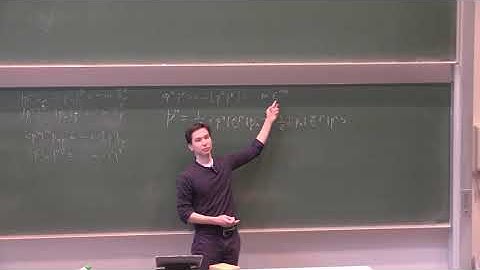 Spinning massive particles and black holes: Lecture 1/4, part 2 (Dr Alexander Ochirov)