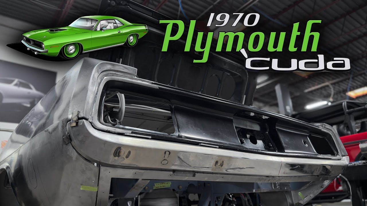 Clean & Mean: '70 Hellcat Cuda Rear Bumper Tuck (Ep.5)
