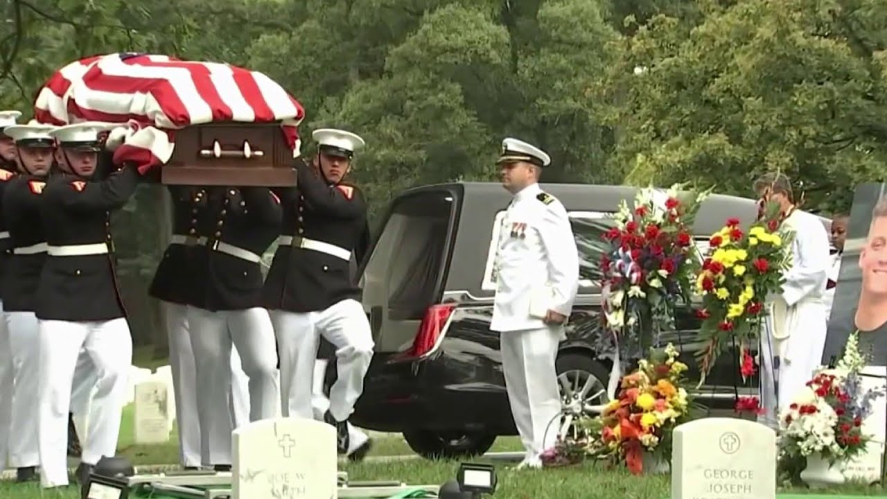 Marine killed in Osprey crash laid to rest in Arlington | NBC4 ...
