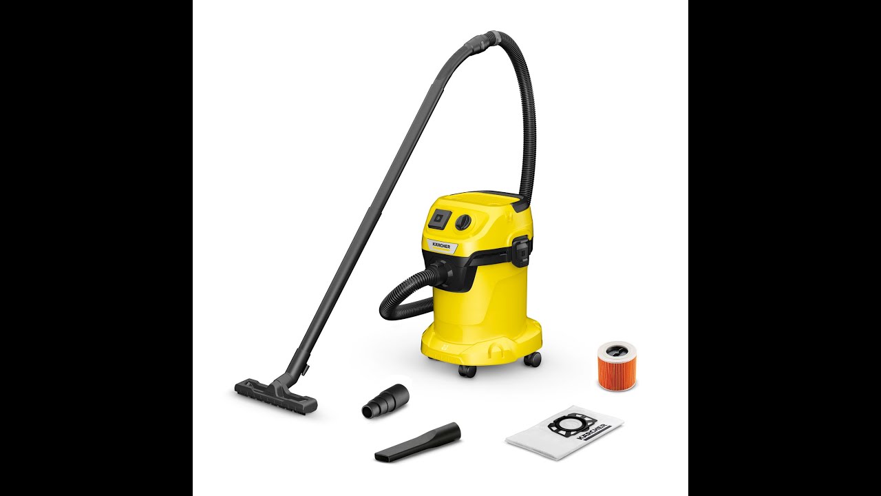 Подробный обзор и распаковка пылесоса KARCHER WD 3 P - YouTube