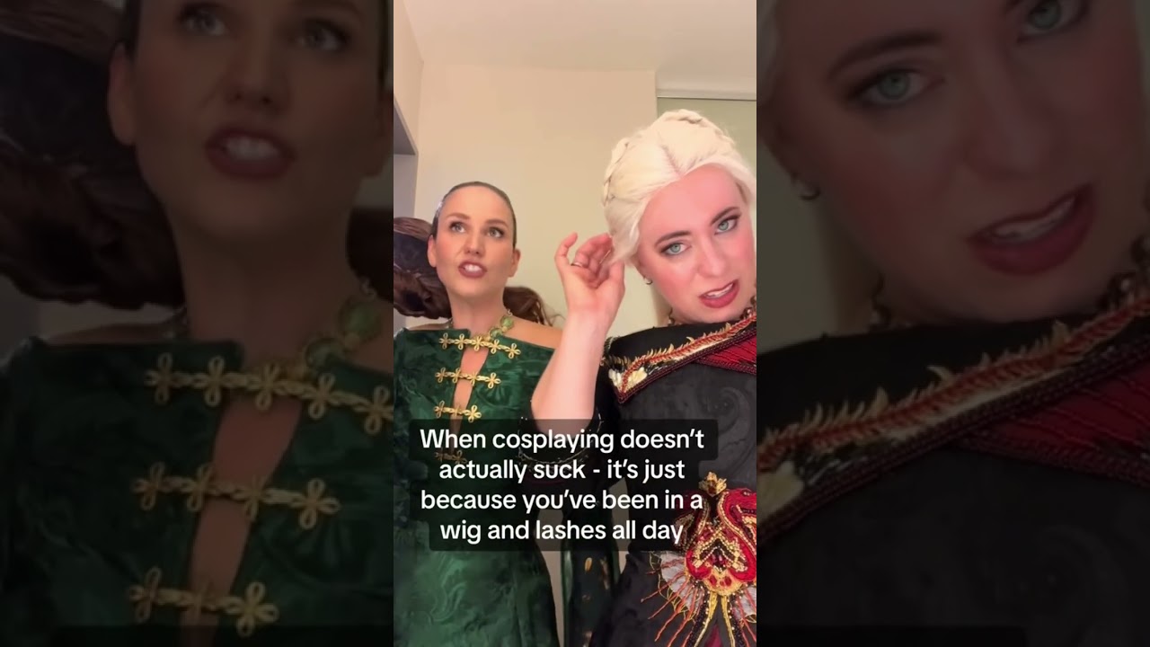 Then you look at your videos again wishing you were uncomfy in a cosplay again 🥺💕