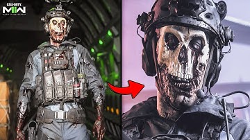 ZOMBIE GHOST Operator skin First Look in COD: Modern Warfare 2 (2023)