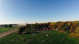 A Sony Action Camera attached to a Kite at Tempelhof, Berlin
