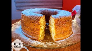 طريقة عمل كيكة اسفنجية - كيكة هشه - سهلة وسريعة - الذ كيك سادة screenshot 4