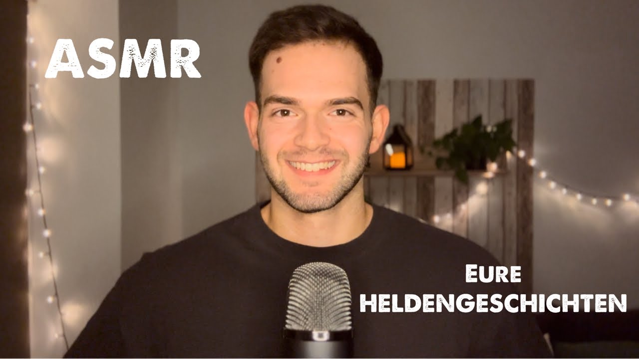 ASMR GERMAN | Ich erzähle EURE Heldengeschichten! 💪🏼😌 (I tell YOUR hero stories!)