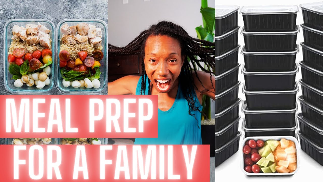 HOW TO: Meal Prep for a Family & Have Variety! - YouTube