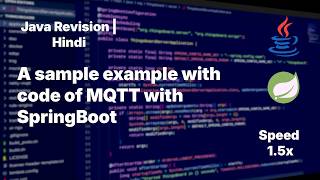 A sample example with code of MQTT with SpringBoot