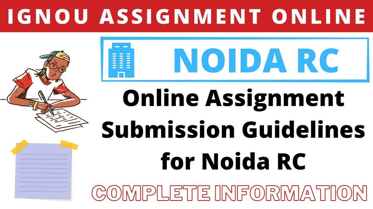 ignou rc noida assignment submission link