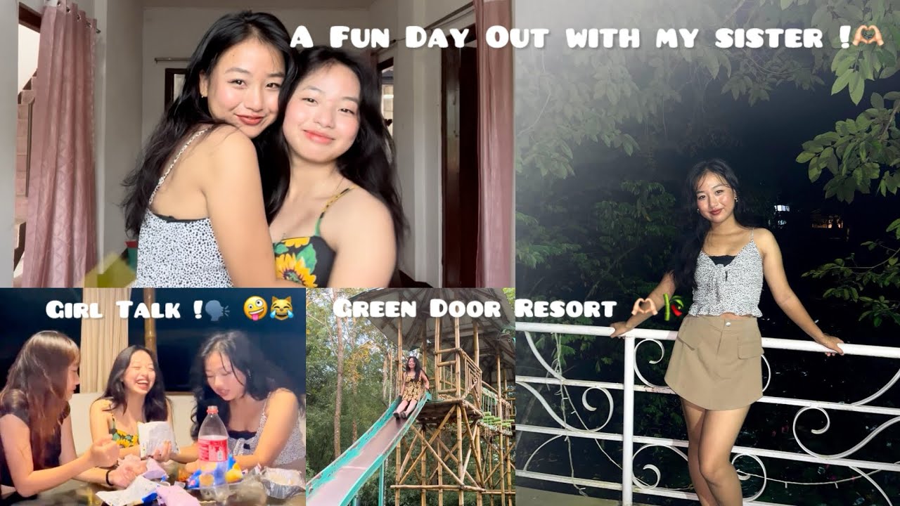 A Fun Day Out With My Girls🫶🏻/ At Green Door Resort ,Sovima,Dimapur🎋 /Fun Girl Talks/