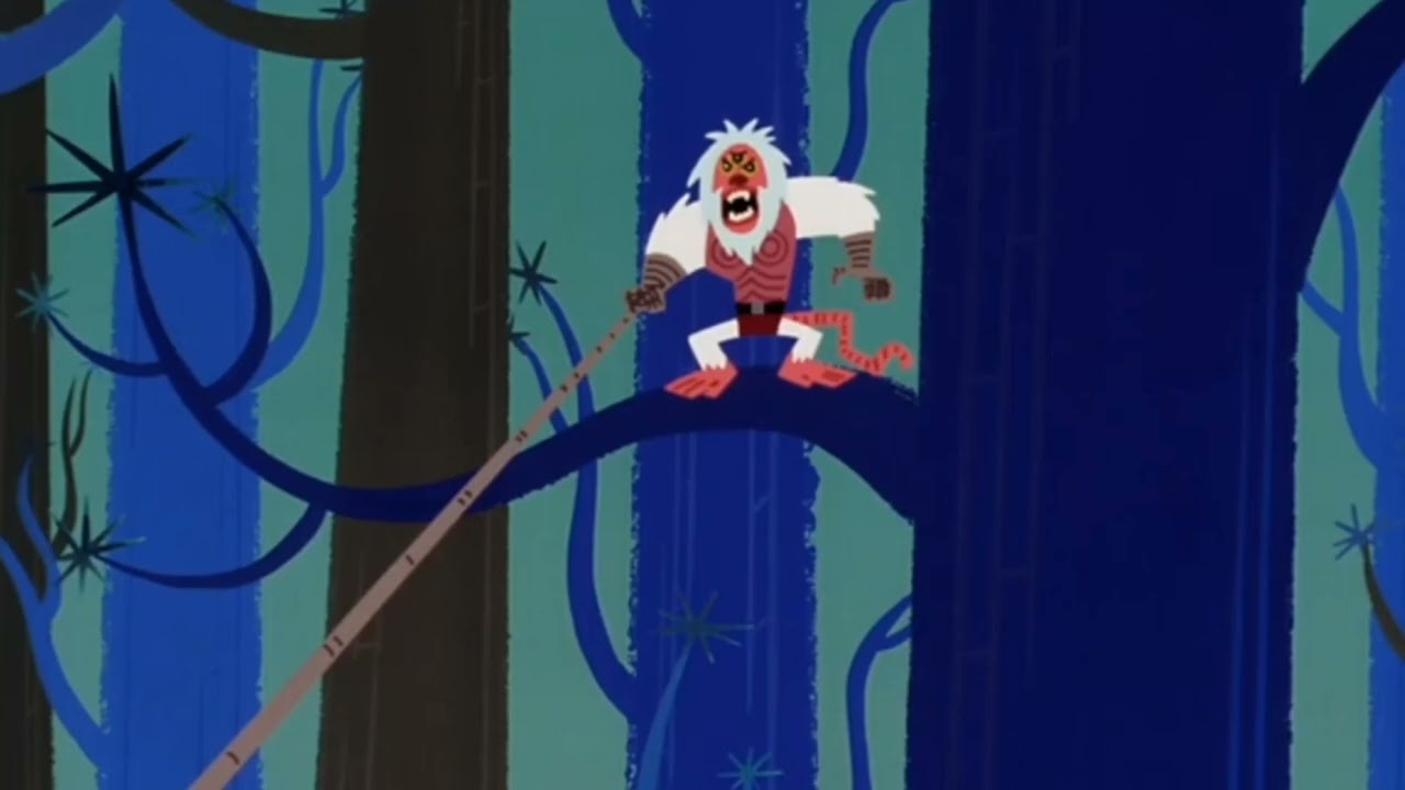 Tom Kenny says samurai Jack in 3 different ways