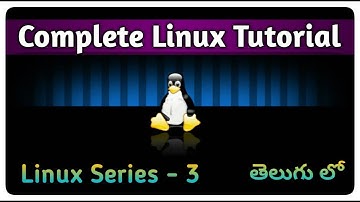 Linux in telugu || Part 3 || Shiva Ram Tech ||