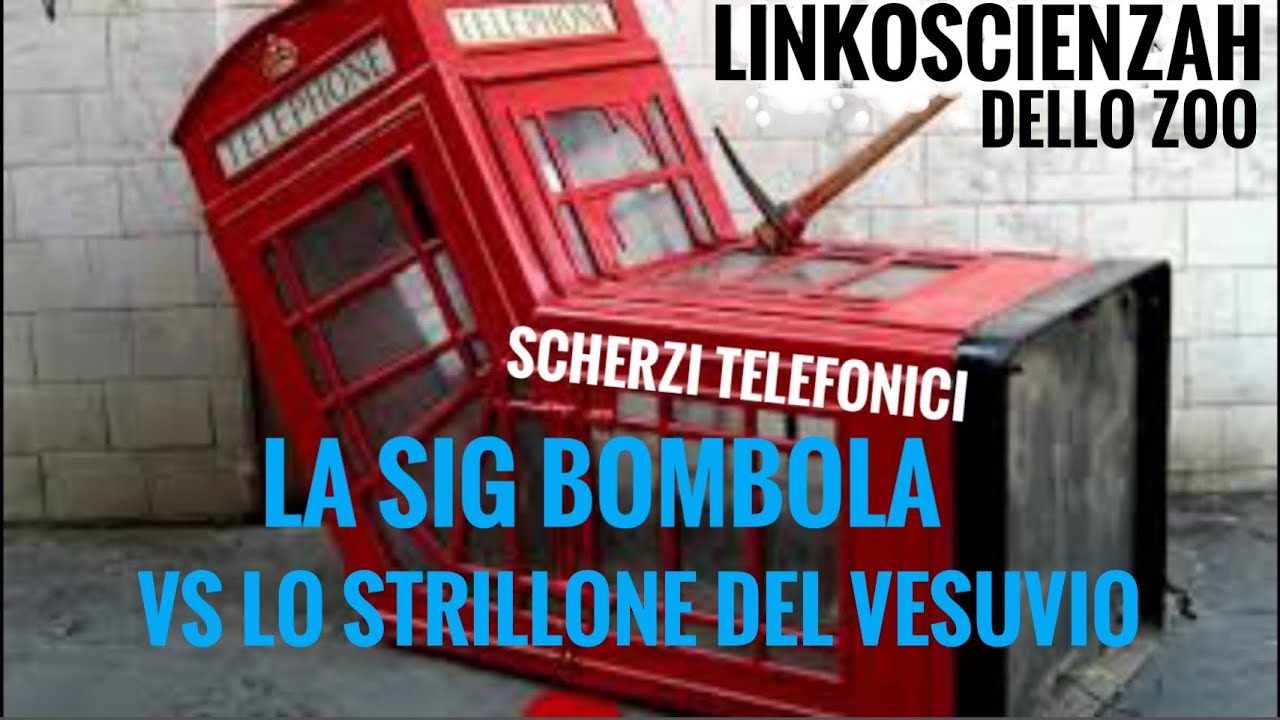 Gli scherzi telefonici di Wender con la signora Bombola e lo strillone del Vesuvio