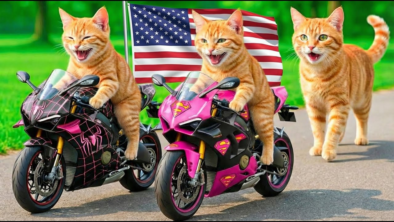 Cat Rescue Squad: Building a Secret Motorcycle, Chasing a Leopard Thief
