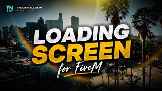 Advanced Free FiveM Loading Screen UI | Modern GTA RP | Standalone Resource