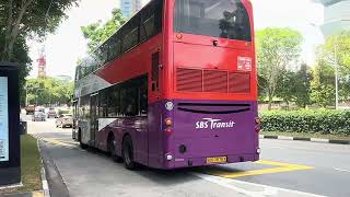 Sbs3876X Sbs Transit Volvo B9Tl Batch 3 On Svc.14 Departing At Buona Vista Stn Exit D