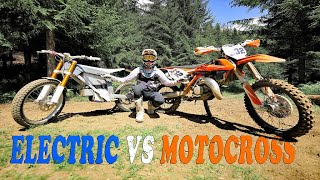 ELECTRIC VS MOTOCROSS BIKE! -Gabriel Wibmer